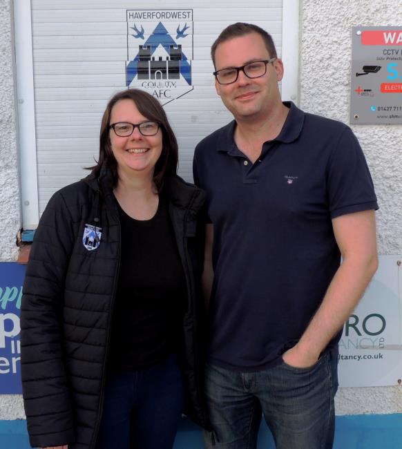 Julie Le-Grice and Rob Edwards
