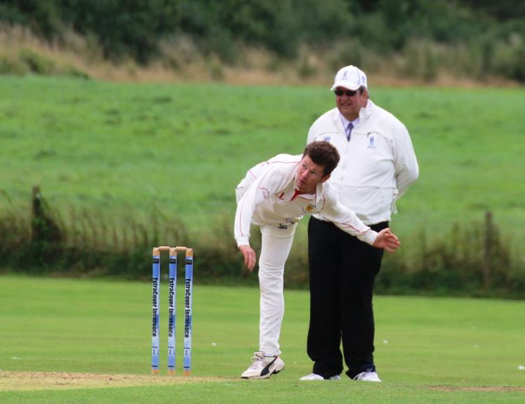  Ceri Brace - smashing 75 in Carew Seconds abandoned game against Hook