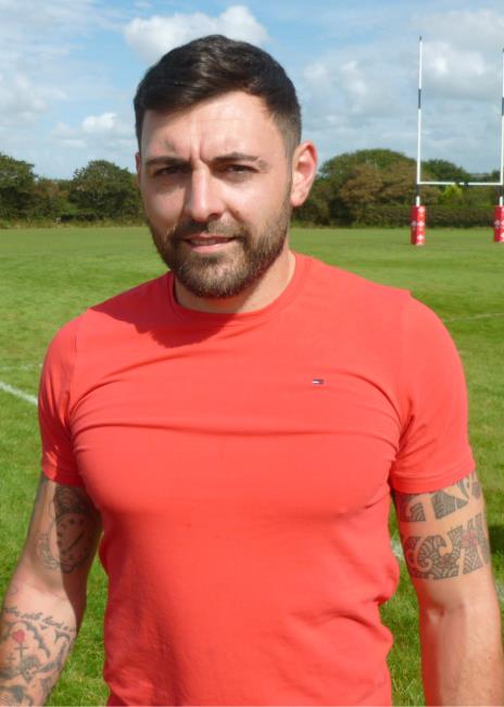 Craig Barnett - three tries and a total of 31 points for Milford against St Davids