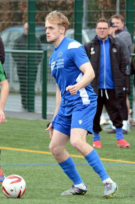 Iwan Howells - scored a brace for Merlins Bridge