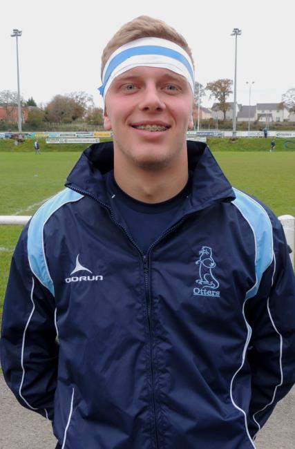 Jake Jenkins - good try in Crymych defeat