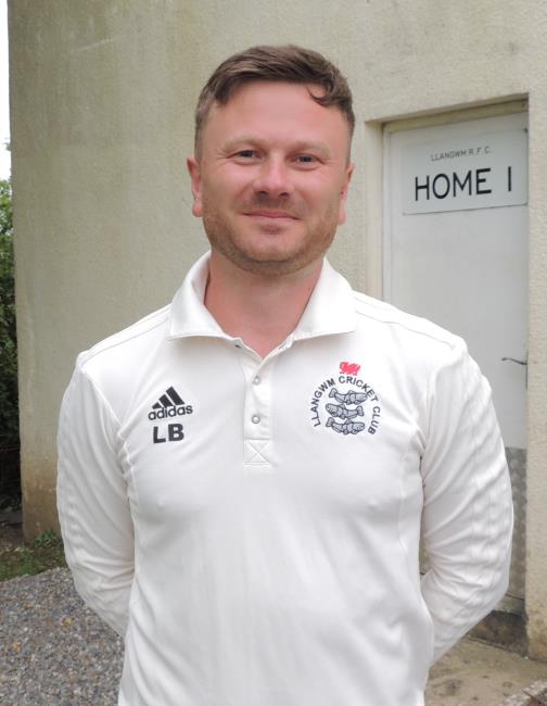 Luke Brock - more big hitting for Llangwm