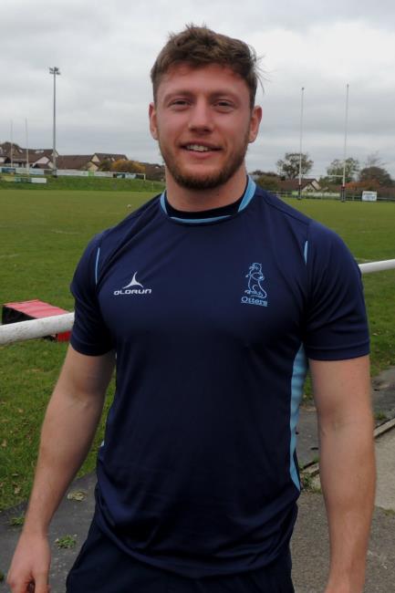 Liam Hutchings - good try for Narberth flier