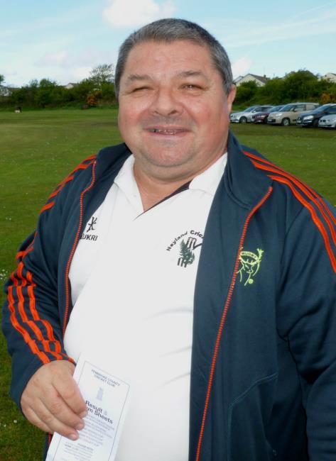 Organiser Peter Davies