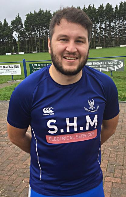 Rhys Baker - two tries for Haverfordwests single-point loss
