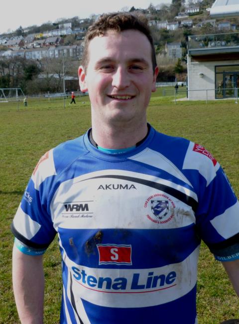 Robbie Jones - grabbed only try for Fishguard