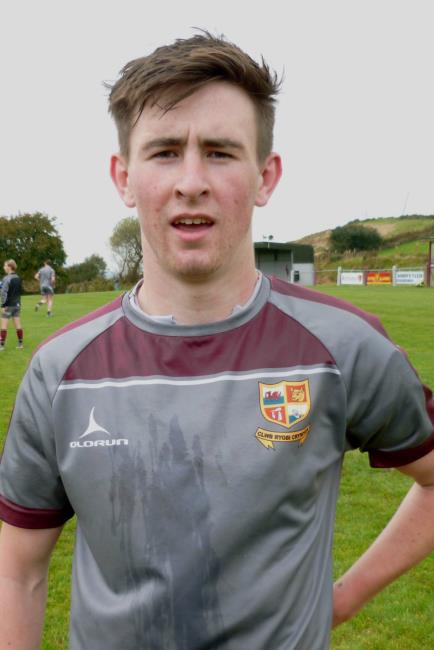 Tomos Phillips - two tries in big Crymych win