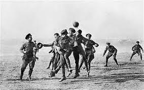 Football played during The Great War