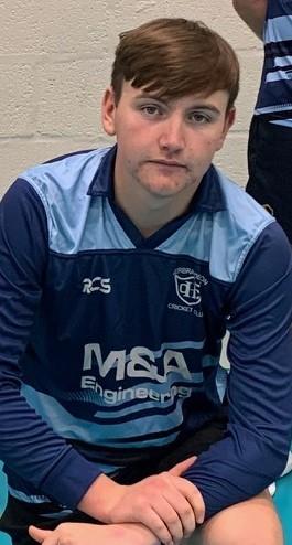 Atticus Kingston - top scorer and a wicket for Herbie