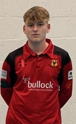  Rhys Lewis - more runs for in-form Carew batsman