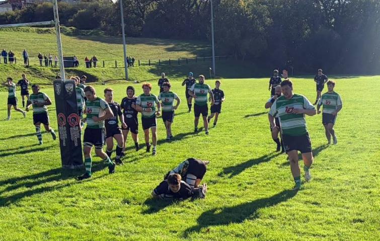 One of 13 tries for Tumble against Whitland