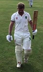 Jack Jones - cracking 115 not out for Llanrhian