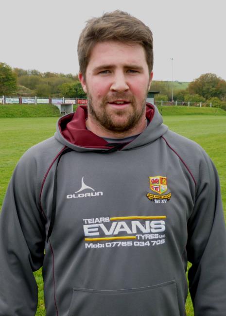 Carwyn Phillips - scored only try for Crymych