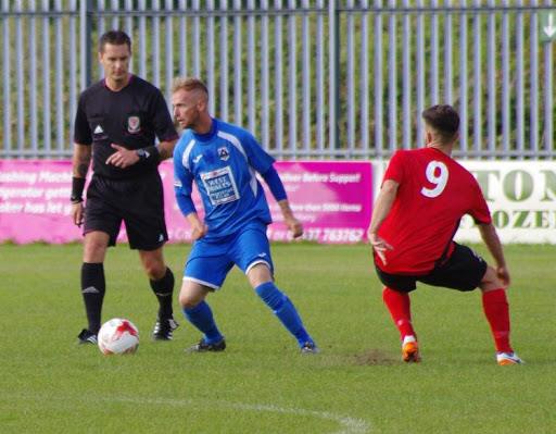 Chris O Sullivan in action for the Bluebirds