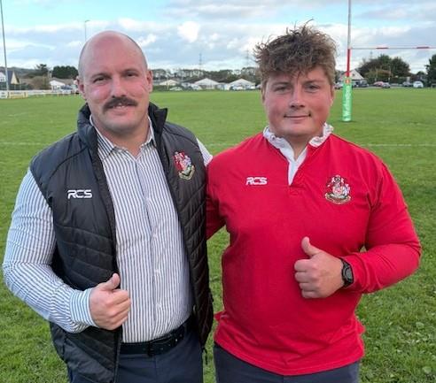 Lewis and Lloyd Davies - two tries each for Pembroke