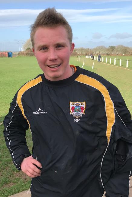 Rhys Price - caught the eye for St Davids
