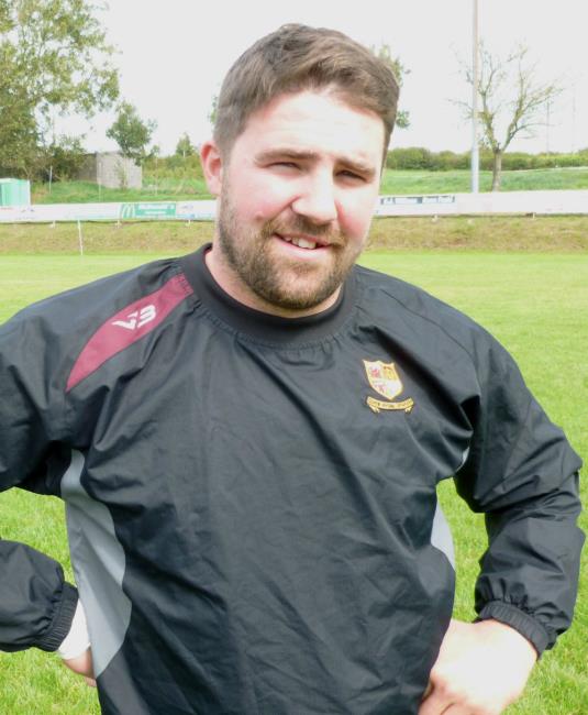 Carwyn Phillips - try for Crymych skipper
