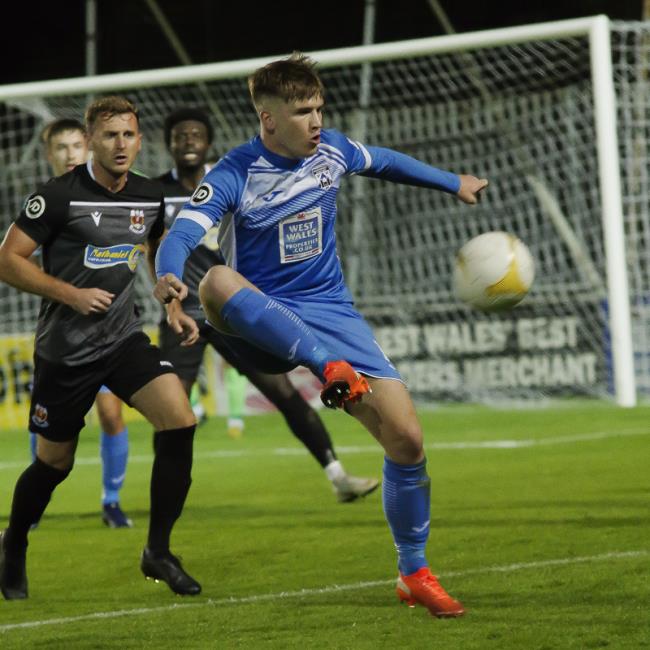 Neat touch from Danny Williams. Picture by Matthew Kelly of Rawphotography