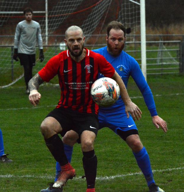 Nathan Greene - scored twice for Goodwick United