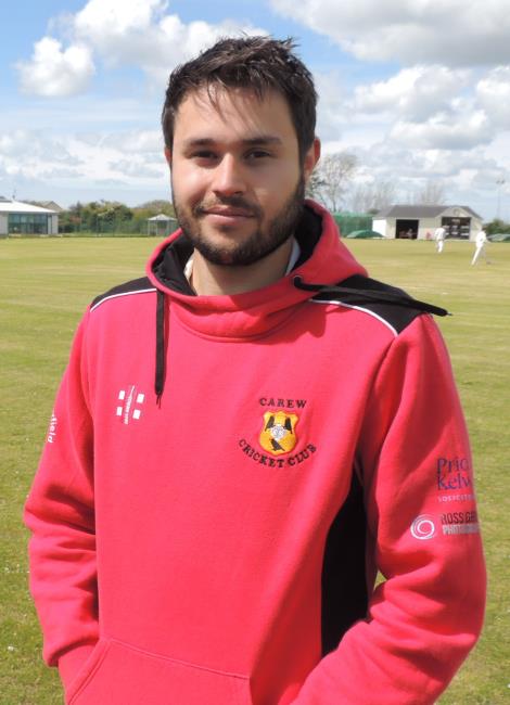 James Hinchliffe - vital runs and wickets for Carew