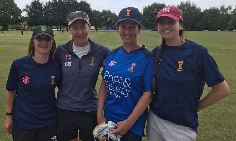 The Llanrhian quartet who made their county debuts at Radyr