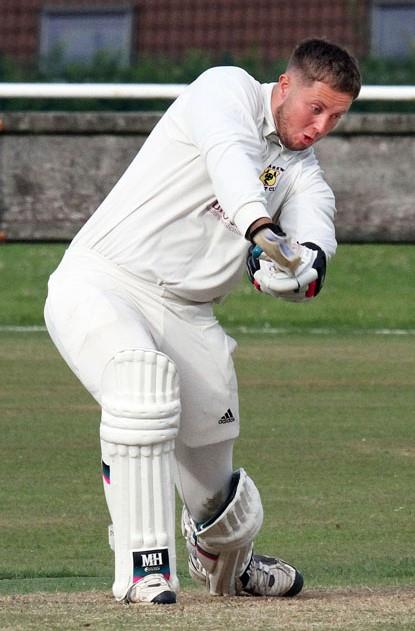 Lewis Hicks scored 95 runs in two innings for Carew