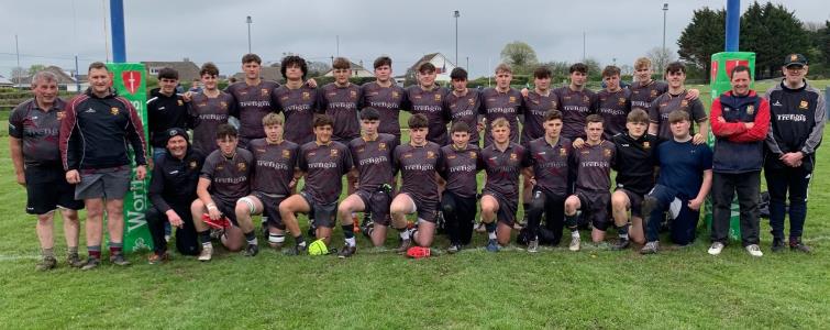 Youth Plate runners-up Crymych