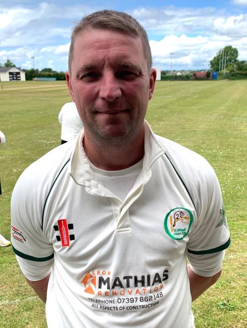  Jonathan Pawlett - struck a speedy 57 for Tish