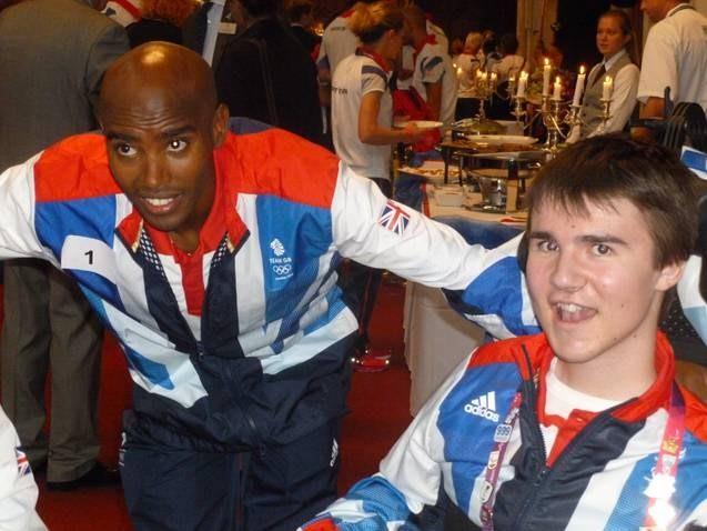 Jacob and Mo Farah
