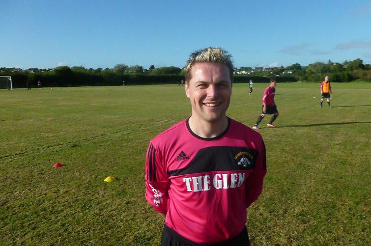 Matthew Price - another goal for The Vikings Vets