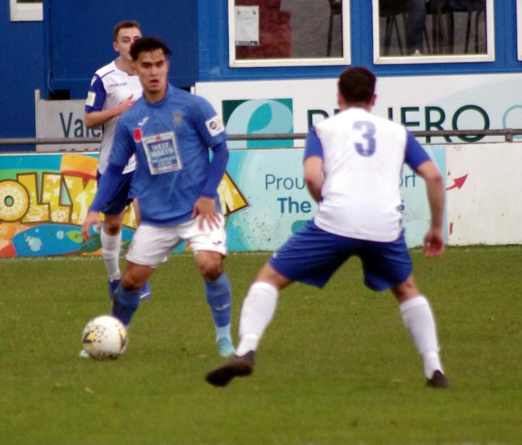 Miles John was a constant threat on the right for The Bluebirds