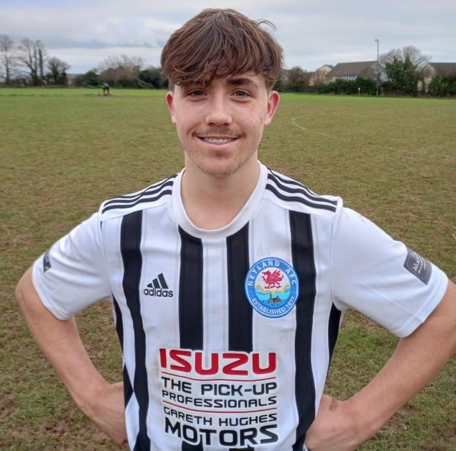 Aidan Rees - bagged a late winner for Neyland.