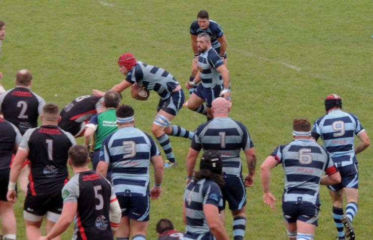 Alex Jenkins on the charge