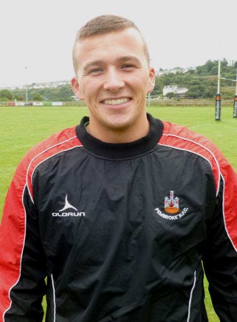  Alex Thomas - a good try for Pembroke