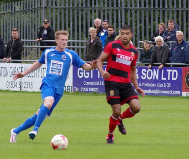 Rhys Dalling missed a sitter