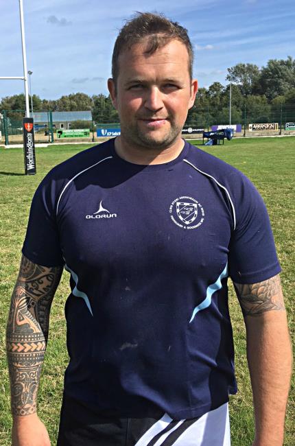 Gavin Walsh - try for Fishguard front rower