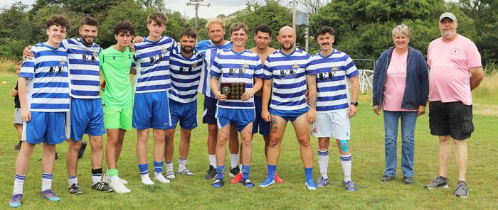 The AM9 Shield winners were Kilgetty firsts. Picture Susan McKehon