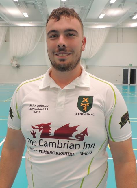 Karl Davies - runs and wickets in Llanrhian win