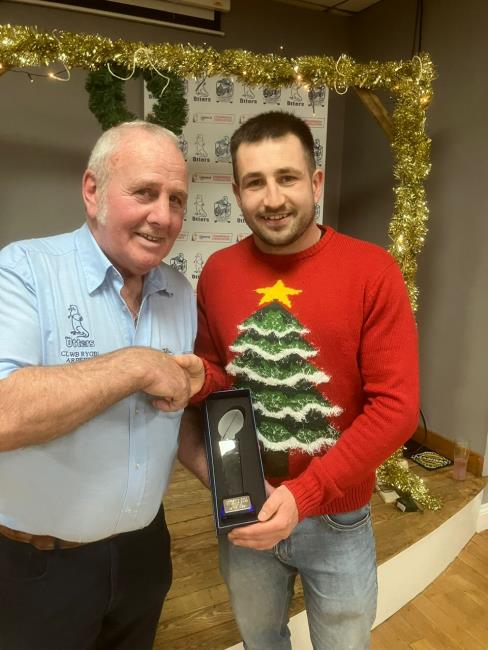Lewys Gibby - 100 games recognised by Peter John (supporters)