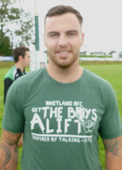 Liam Price - try for Whitland at Llangennech