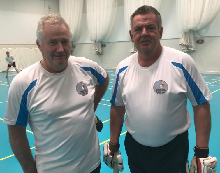 Stuart Carpenter and Kevin Bowen of Pembs Vets A