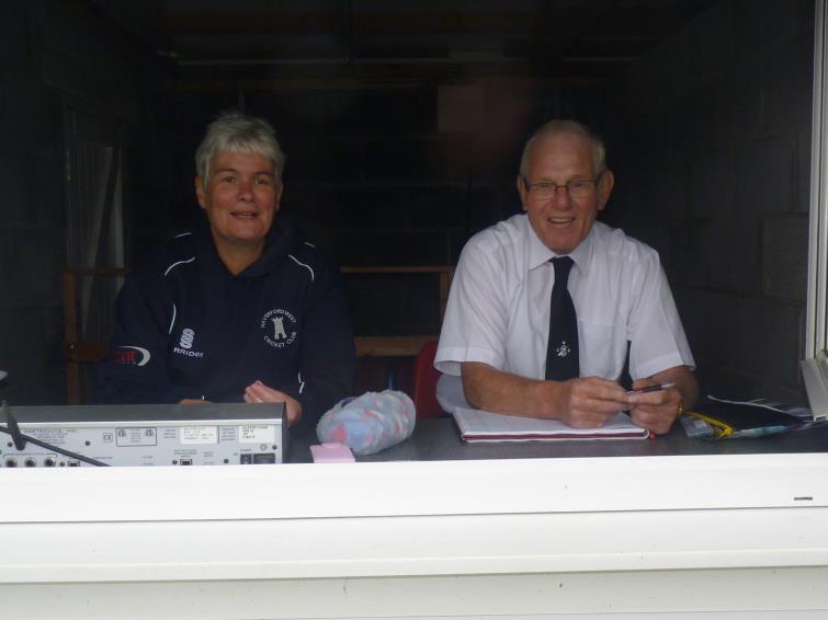 Scorers - Jayne Cole and John  Laugharne
