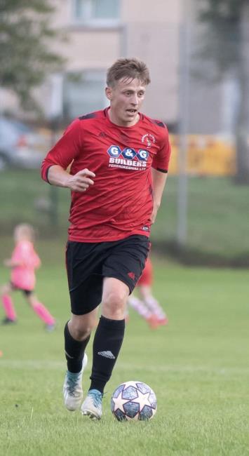 Sean Edmundson - scored twice for Pennar Robins