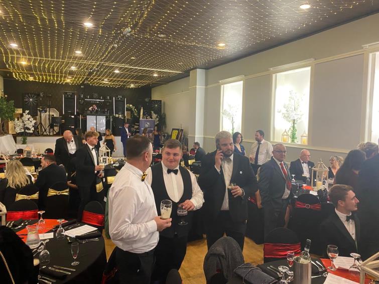 Llangwm guests begin to gather