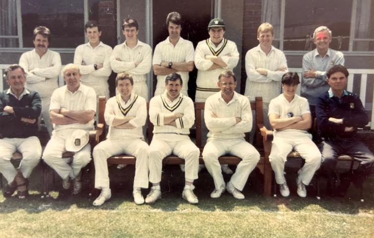 Keith Hulbert - 2nd left, front row