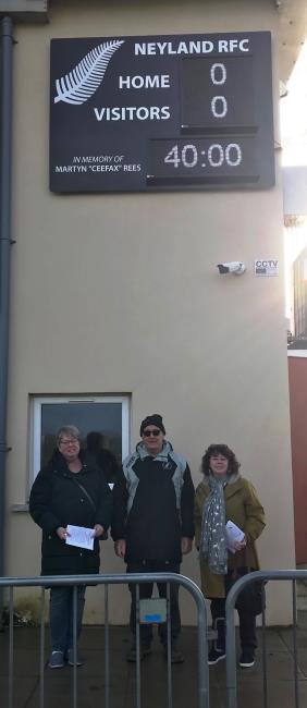  Robert Johns with Janet Phillips and Linda Picton