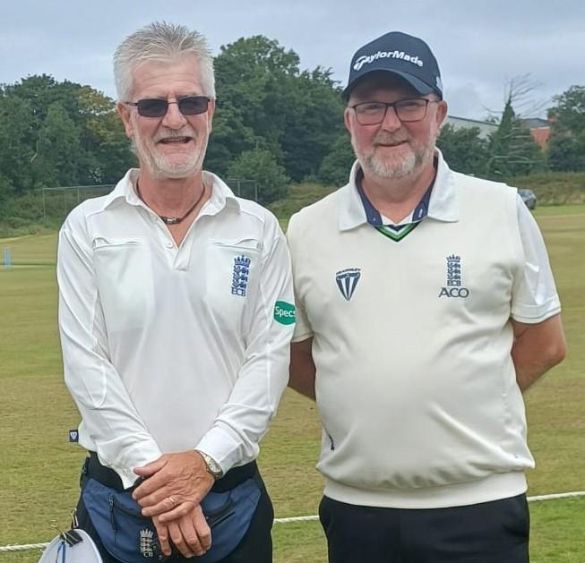 Umpires - Simon Richards and Ian Milsom