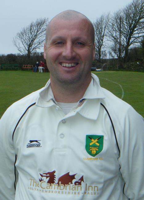 Nigel Delaney - unbeaten 45 for Llanrhian
