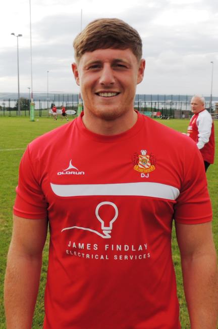 Dan Jenkins - try for Milford centre