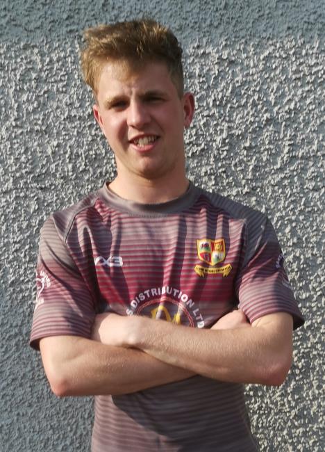 Eilir George -a try and  conversion for Crymych full back